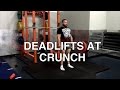 Deadlifts and Hamstrings at CRUNCH in Mason, OH