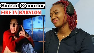 First time hearing Sinead O&#39;connor | Fire on babylon | reaction