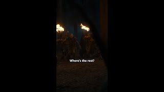 Galadriel stands alone against the orcs. #TheRingsOfPower