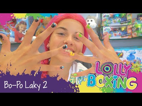Lollyboxing 30 - Bo-Po Laky (nové sady se samolepkami akamínky)