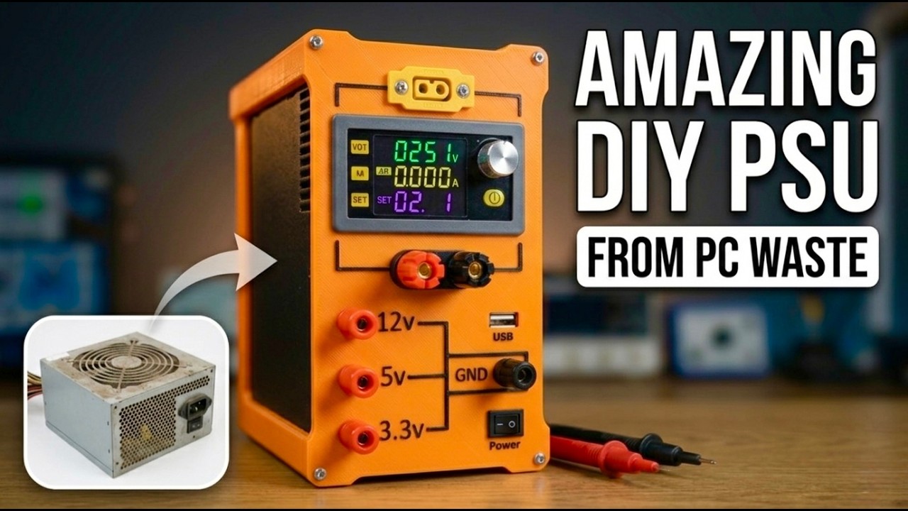 لا تتخلص من وحدة تزويد الطاقة للكمبيوتر الشخصي القديم - افعل ذلك بدلاً من ذلك! - يوتيوب