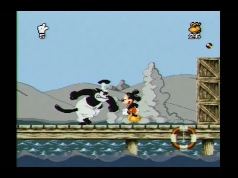 Mickey Mania SNES Walkthrough Super Nintendo Gameplay