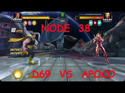 D69 VS APOCO (TIER 1 ALLIANCE WAR SEASON 4) marvel contest of champion