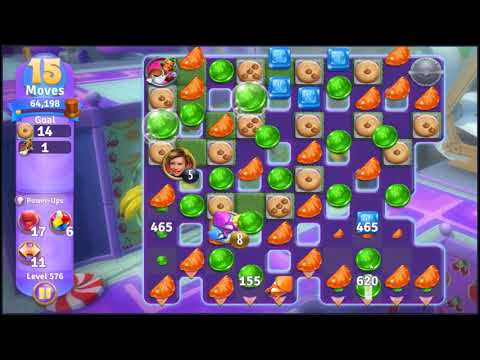 Wonka's World of Candy Level 576 - NO BOOSTERS + FULL STORY 🍫 | SKILLGAMING ✔️