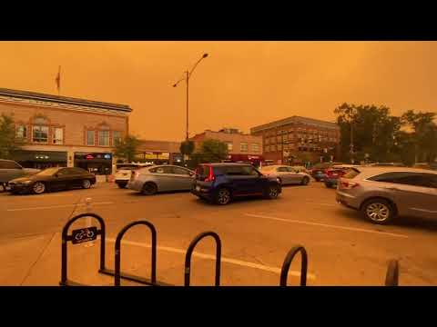Colorado Wild Fires - Old Town Fort Collins