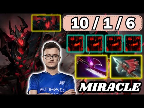 🔥 MIRACLE Shadow Fiend Midlane 🔥 Pangolier Deleted EZ Mid, Stomp Game Enemy Quit - Dota 2