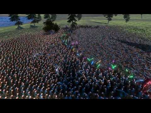 100 Jedi's VS 10 000 Zombies - UEBS - Ultimate Epic Battle