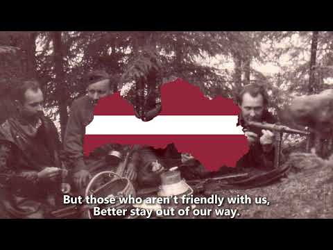 "Bunkurs 13" Latvian Forest Brothers Song