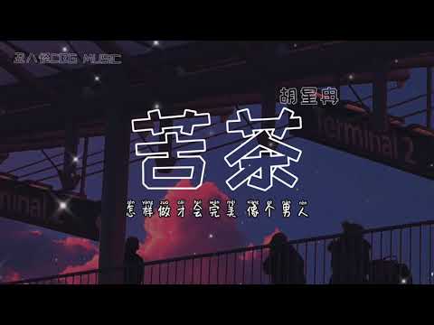 胡星冉 - 苦茶【原唱:棒棒堂/黑Girl】「不用等你開口先說我愛你 在那之前想對你說我願意」【動態歌詞/Pinyin Lyrics】#胡星冉 #苦茶 #kucha