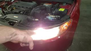 2010 Kia Forte Headlight Bulb Replacement & Relay and Fuse Locations