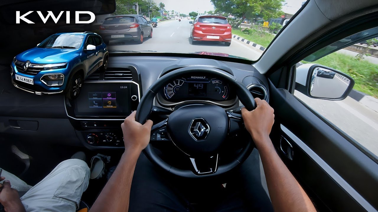 2023 RENAULT KWID (CLIMBER AMT) - POV Test Drive #45 | ENJE