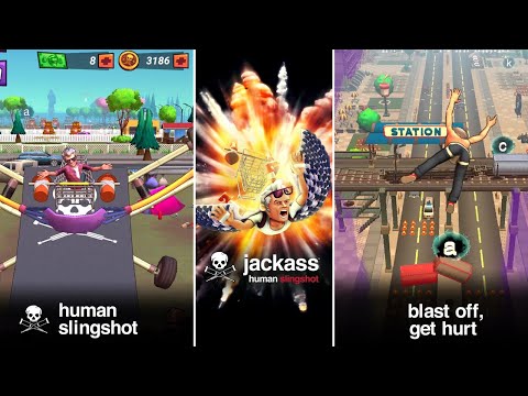 Jackass Human Slingshot - YouTube