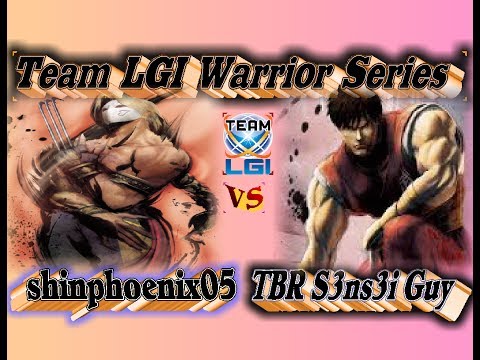 LGI War Series - shinphoenix05 vs TBR S3ns3i - Guy FT5