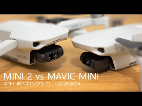 DJI Mini 2 vs Mavic Mini - is it worth the upgrade? 4K comparison of video and image quality