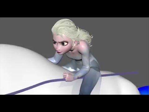 Frozen 2 | Elsa Horse Riding Shot Progression | Youngjae Choi |@3DAnimationInternships