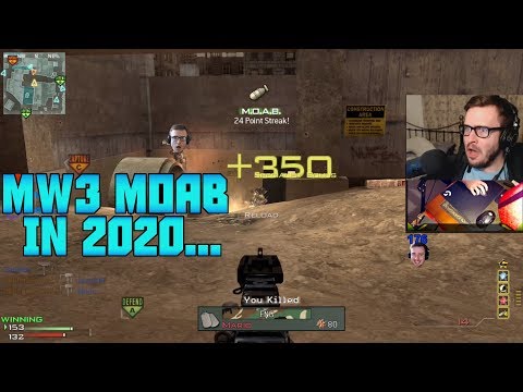 MW3 PC MOAB IN 2020 - Aggressive MP7 Plays Like The Old Days - 144HZ 1440P