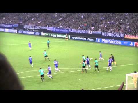 Schalke04-Chelsea 22oct 2013 champions league veltins arena gelsenkirchen