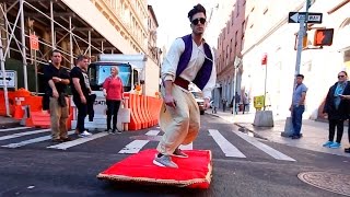 ALADDIN MAGIC CARPET PRANK