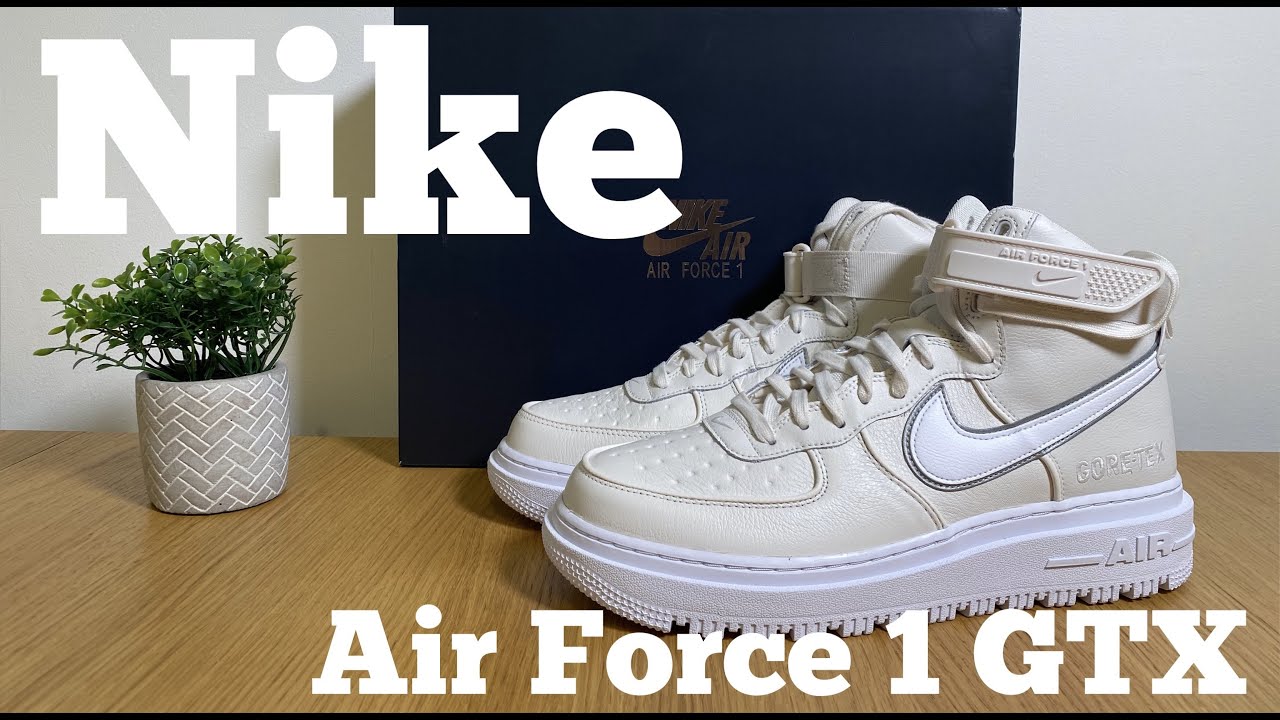Nike Air Force 1 GTX on feet impressions !
