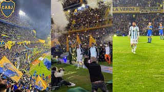 Download lagu Boca Juniors Fans Go Crazy As Messi Plays In La Bombonera For The First Time Since Winning The WC mp3