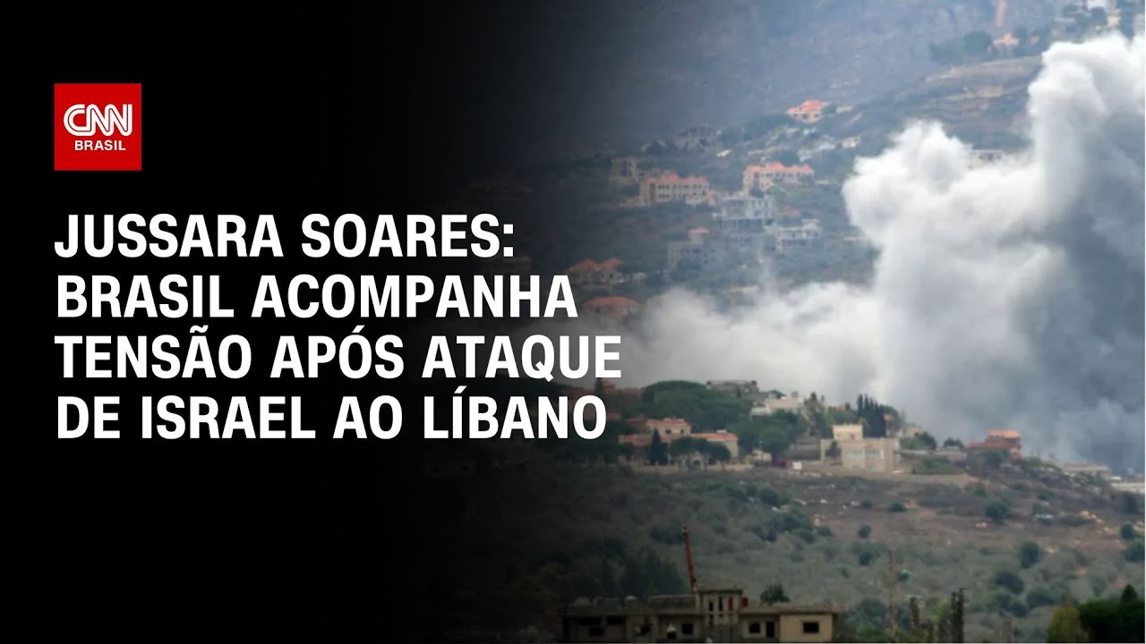 Jussara Soares: Brasil acompanha tensão após ataque de Israel ao Líbano | BASTIDORES CNN