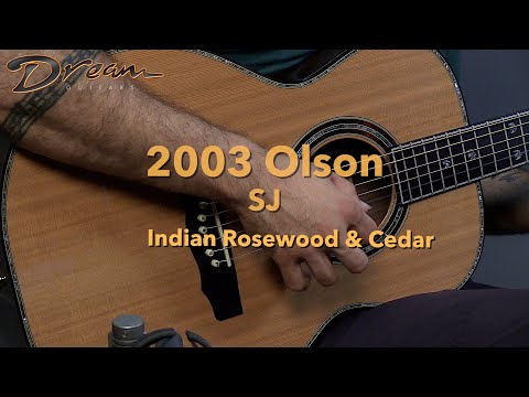 2003 Olson SJ, Indian Rosewood/Cedar image 18