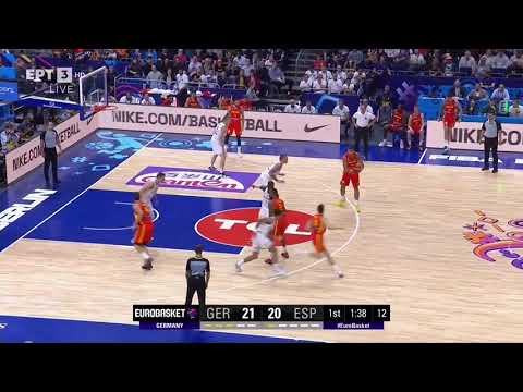 Basket teams Eurobasket 2022 Spain Stagger PnR 01