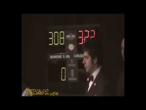 MANNONE vs CARUSO SEMIFINALE 35° GRAN PREMIO di BILIARDO GORIZIANA 2010