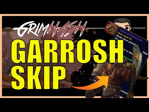 How to Skip to Garrosh in Siege of Orgrimmar //WoW Dragonflight