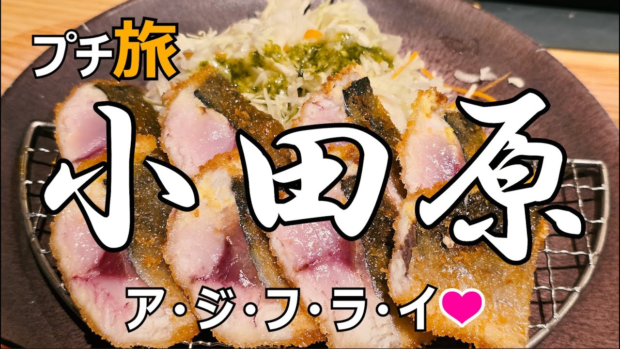 小田原プチ旅　アジフライ❤