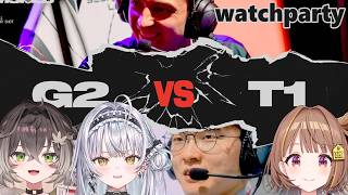 【MSI2026】G2 vs T1 | Mid-Season Invitational 2026 Bracket Stage ウォッチパーティー！ ／ ゆうひ先輩、ちーたま