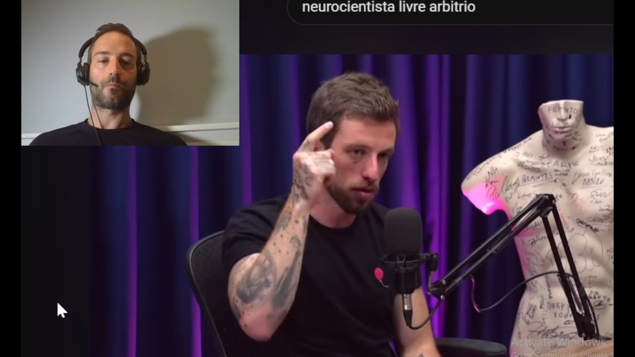 Biólogo PhD reage: NEUROCIENTISTA DESMENTE LIVRE-ARBÍTRIO