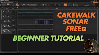 Video thumbnail for Get started with the Free Cakewalk Sonar DAW. Absolute beginner tutorial. by Nash
