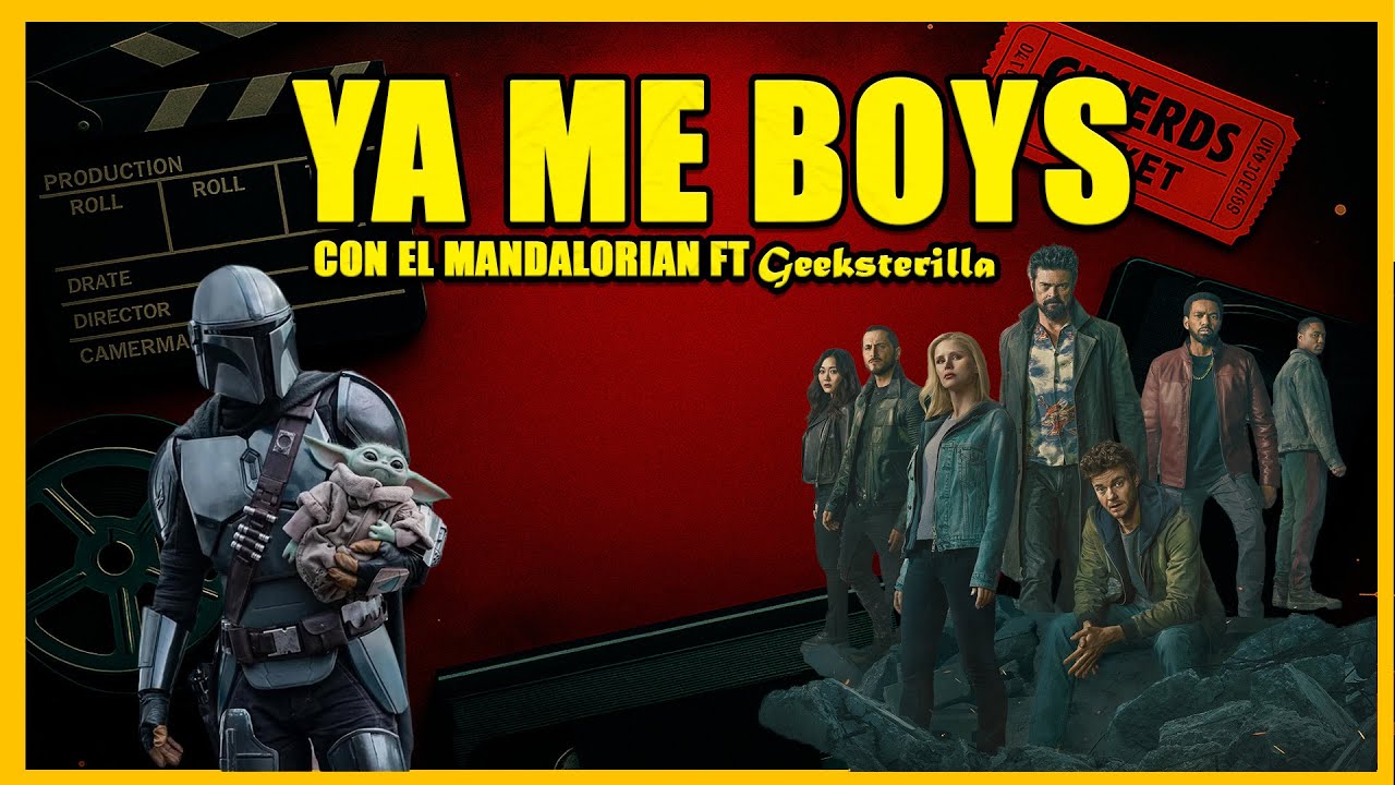DISCUTIMOS EL FINAL DE  "THE BOYS" ,  Y EL ESTRENO DEL MANDALORIAN  Y GROGU FT GEEKSTERILIA