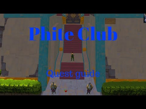 Quest playthrough: Phite Club-First Rule of of phite club