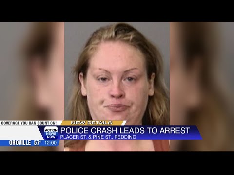 Redding car crash with police cruiser injures child; driver arrested