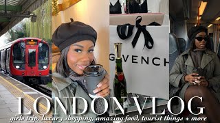 WEEKLY VLOG: LONDON GIRLS TRIP! LUXURY SHOPPING, AMAZING FOOD, TOURIST STUFF +more|THE DESSY RAY WAY