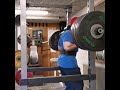 Safety squat bar 212kg 3 reps