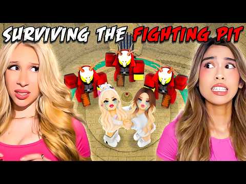 We Survived 99 NIGHTS in the FIGHT PITS...