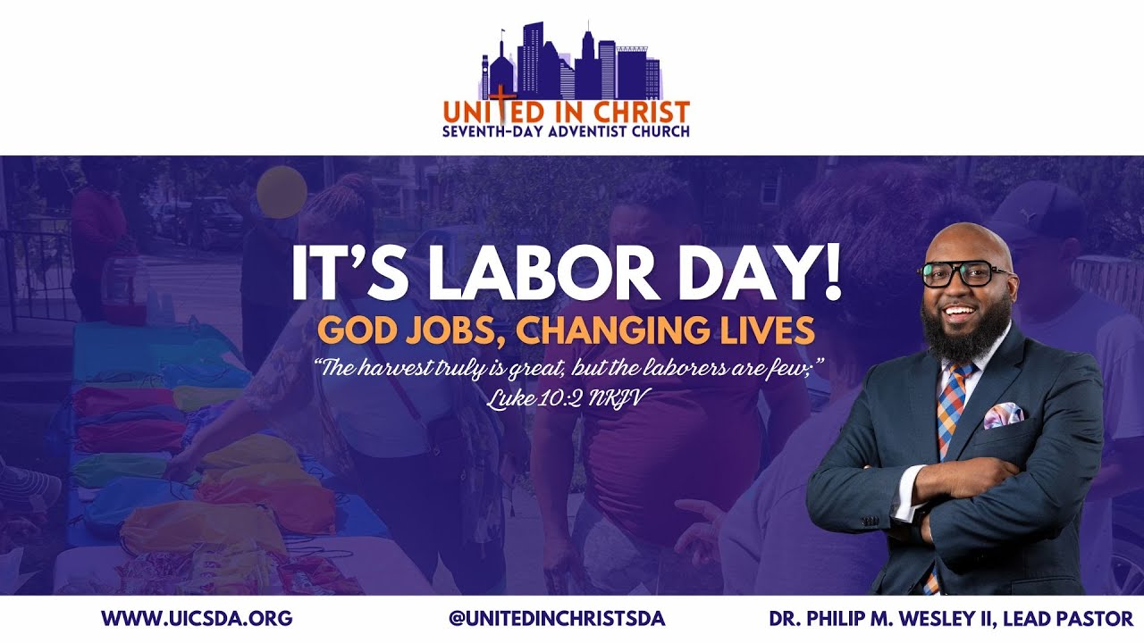 8-31-24 // Worship Service | It's Labor Day: God Jobs, Changing Lives