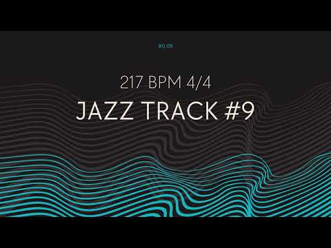 DRUM TRACK # 9 JAZZ 217 BPM 4/4