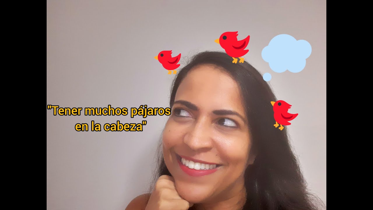 El significado de Tener muchos pájaros en la cabeza.