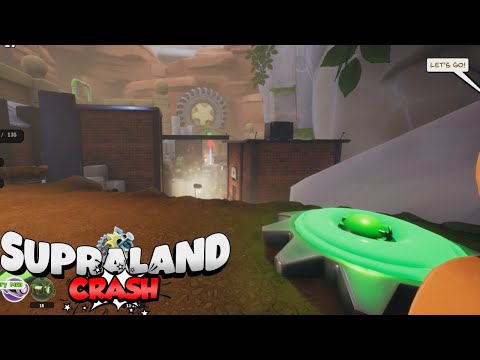 Supraland Crash dlc | Discover the secrets of the wheelie temple | How to win the race 3