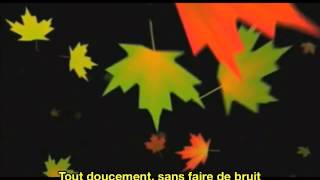 Mouloudji Les Feuilles Mortes (Version Complète) Autumn Leaves French & English Subtitles
