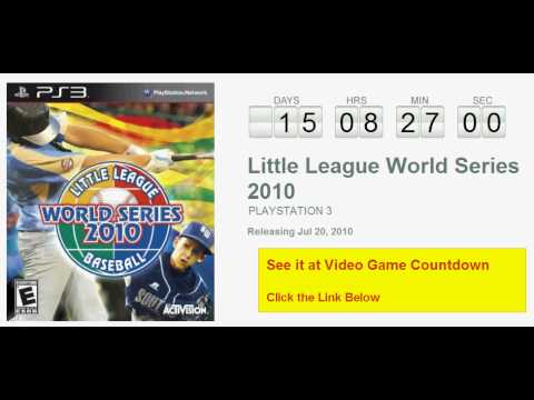 Little League World Series Baseball 2010 Playstation 3