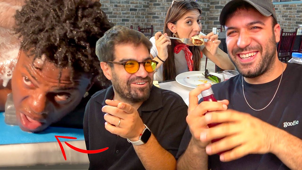 VLOGLARDAN SİLİNEN SAHNELER VLOGU *ishowspeed ile hamam*