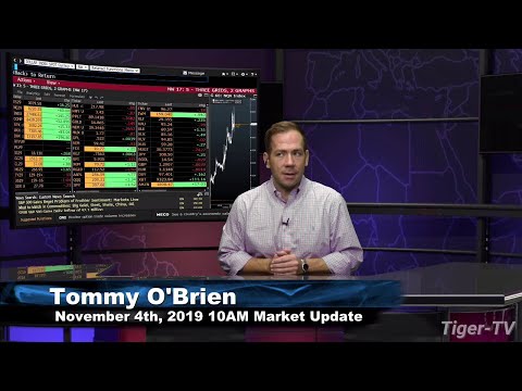 Monday November 4, 10AM ET Market Update on TFNN - 2019