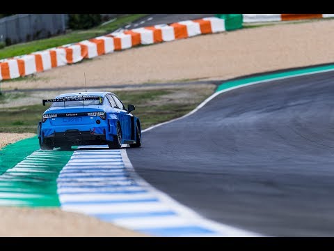 First video of Cyan Racing testing the all-new Lynk & Co 03 TCR race car
