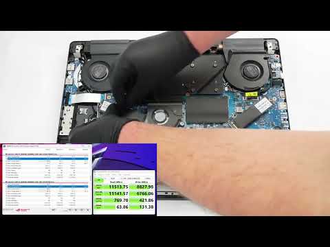 ASUS ROG Strix SCAR 18 G835 2025 disassembly