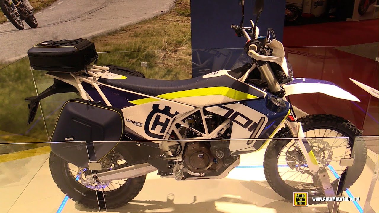 2016 Husqvarna 701 Enduro Accessorized - Walkaround - 2015 Salon de la Moto Paris